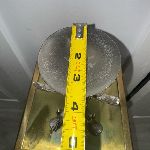 Silver Twig or Antler Candlestick Candle Holder - Picture 8 of 8